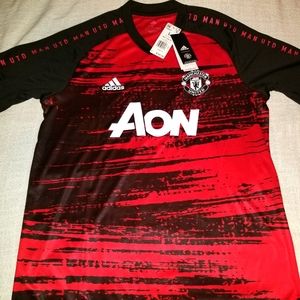 NEW WITH TAGS Adidas Manchester United jersey